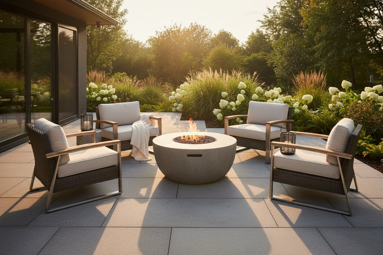 Gather Scene - Golden Hour Patio